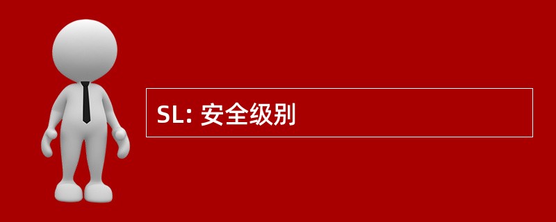 SL: 安全级别