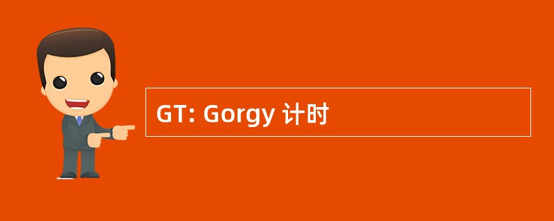 GT: Gorgy 计时