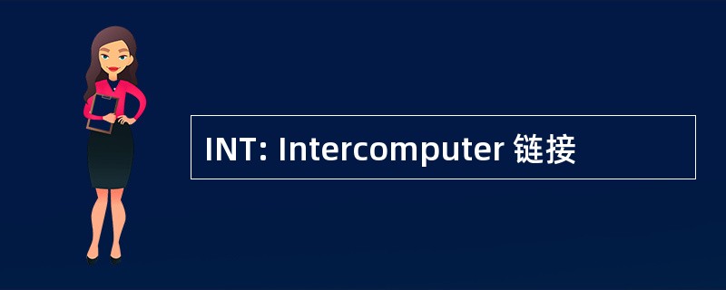 INT: Intercomputer 链接