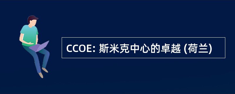 CCOE: 斯米克中心的卓越 (荷兰)