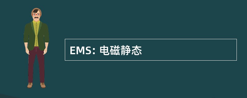 EMS: 电磁静态