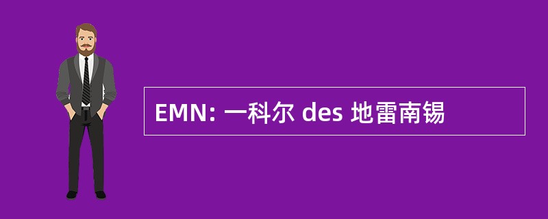 EMN: 一科尔 des 地雷南锡