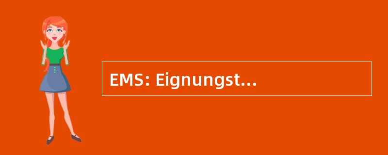 EMS: Eignungstest fÃ¼r Medizinstudium das