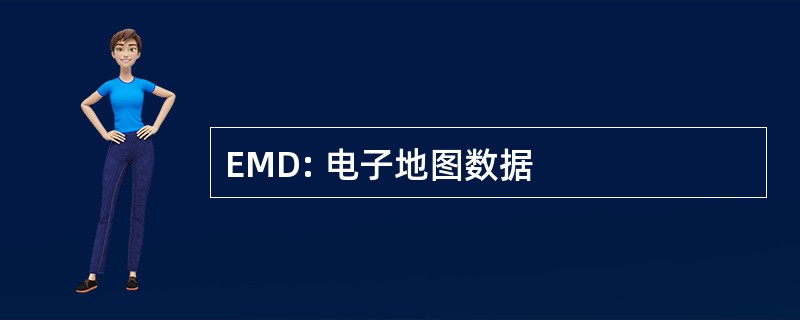 EMD: 电子地图数据