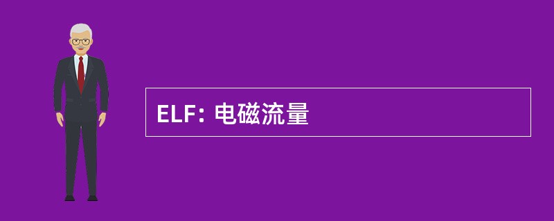 ELF: 电磁流量