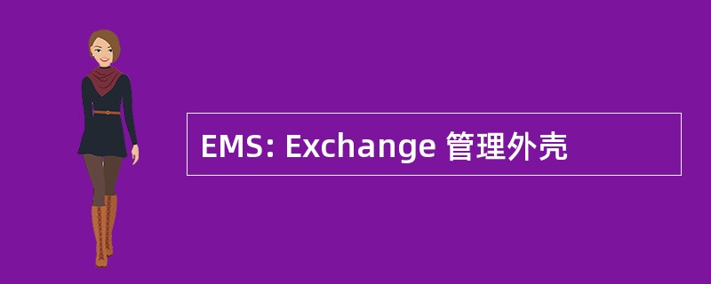 EMS: Exchange 管理外壳