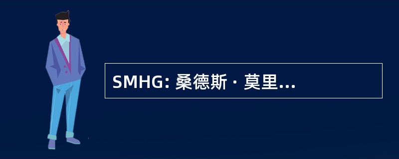 SMHG: 桑德斯 · 莫里斯哈里斯集团股份有限公司