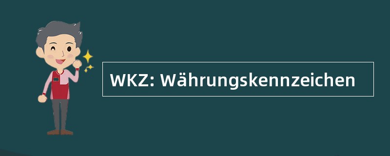 WKZ: Währungskennzeichen