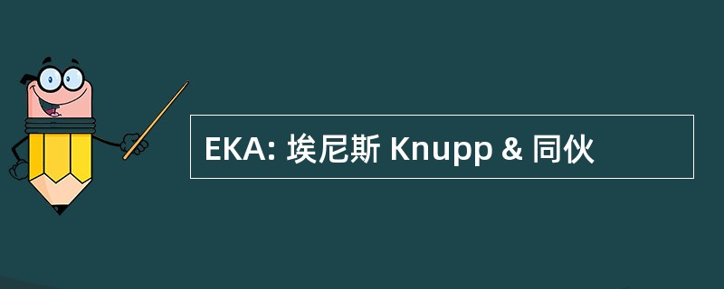 EKA: 埃尼斯 Knupp & 同伙