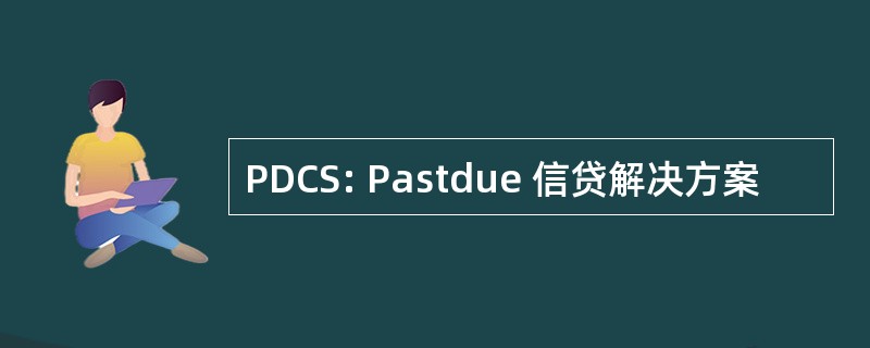 PDCS: Pastdue 信贷解决方案