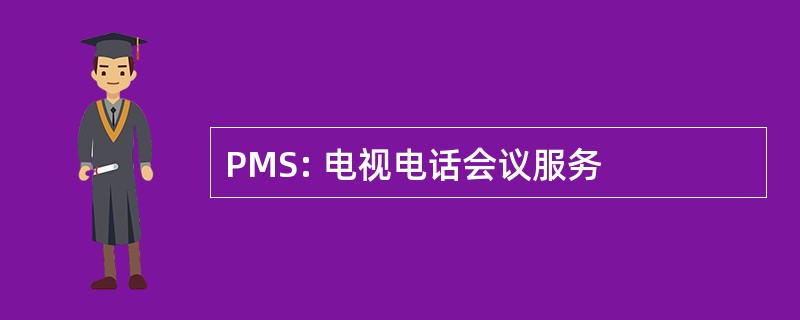 PMS: 电视电话会议服务