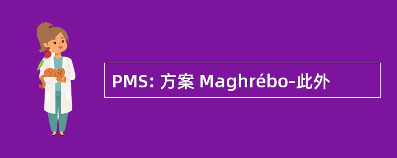 PMS: 方案 Maghrébo-此外