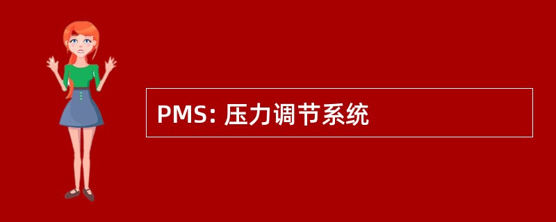 PMS: 压力调节系统