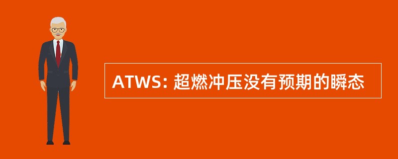 ATWS: 超燃冲压没有预期的瞬态