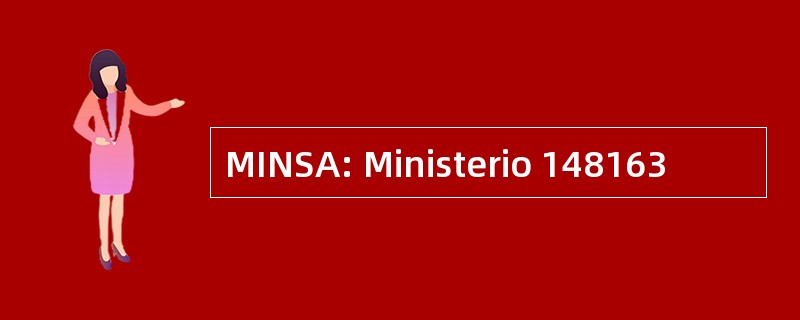 MINSA: Ministerio 148163