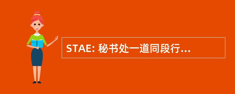 STAE: 秘书处一道同段行政机关 das Eleições