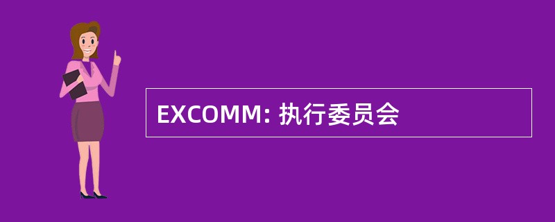 EXCOMM: 执行委员会