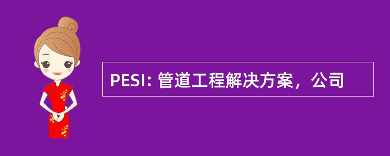 PESI: 管道工程解决方案，公司