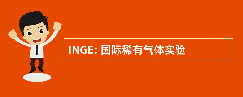 INGE: 国际稀有气体实验