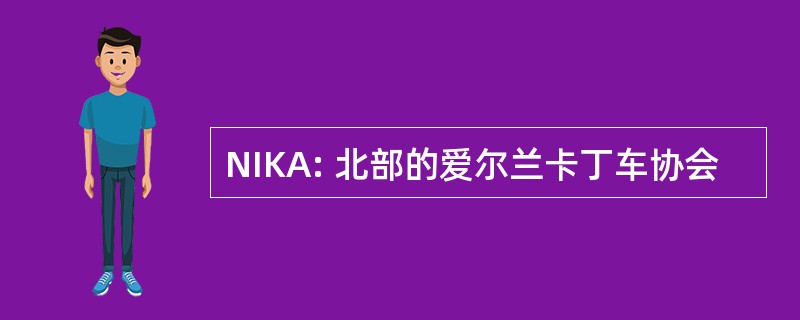 NIKA: 北部的爱尔兰卡丁车协会