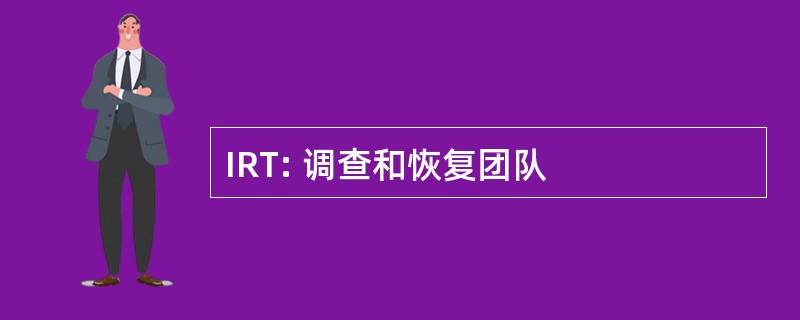 IRT: 调查和恢复团队