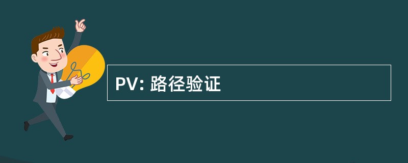 PV: 路径验证