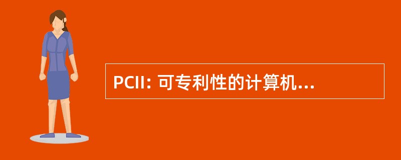 PCII: 可专利性的计算机实施的发明