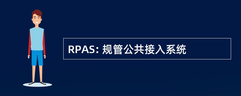 RPAS: 规管公共接入系统