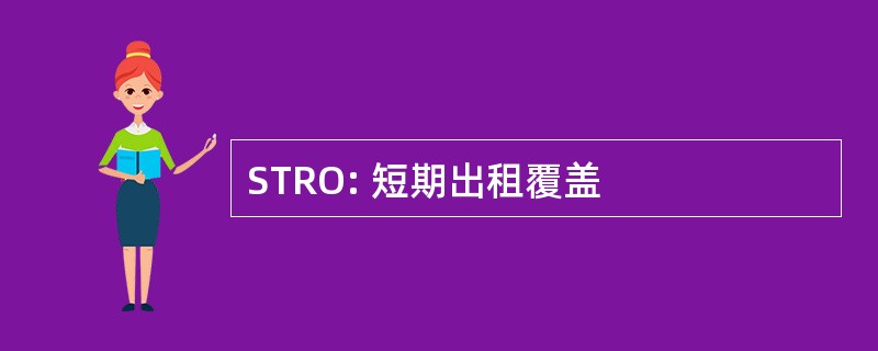 STRO: 短期出租覆盖