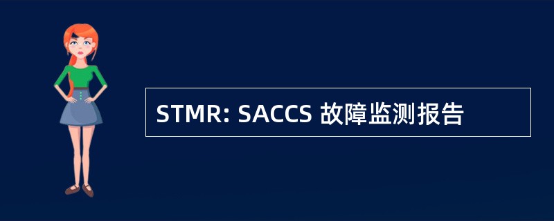 STMR: SACCS 故障监测报告