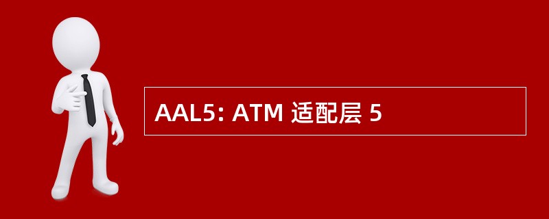 AAL5: ATM 适配层 5