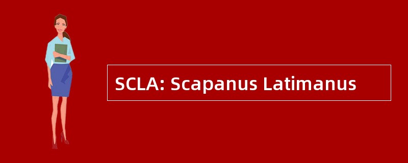 SCLA: Scapanus Latimanus