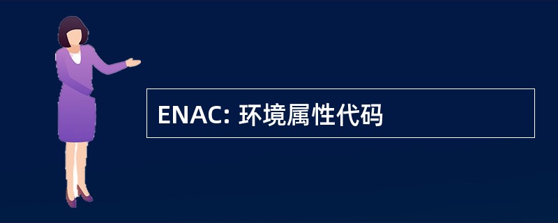 ENAC: 环境属性代码