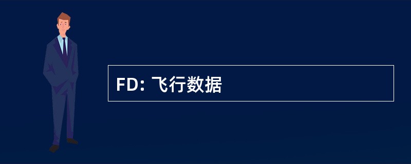 FD: 飞行数据