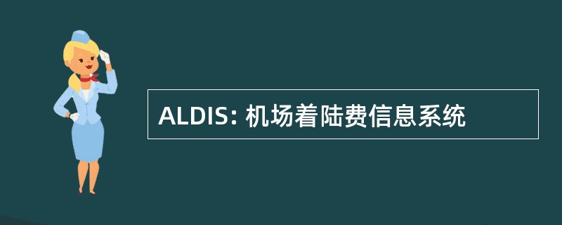 ALDIS: 机场着陆费信息系统