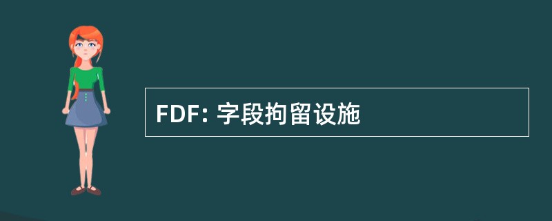 FDF: 字段拘留设施