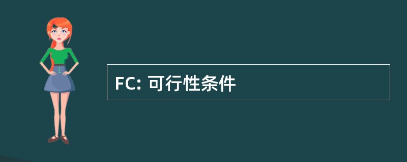 FC: 可行性条件