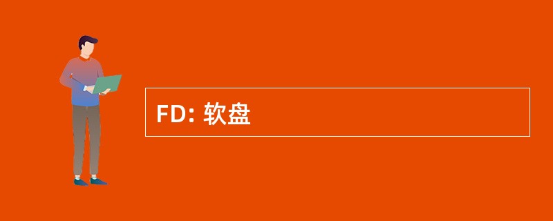 FD: 软盘