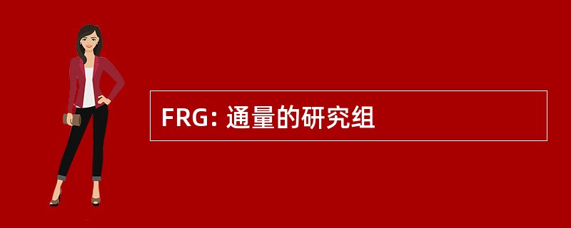 FRG: 通量的研究组