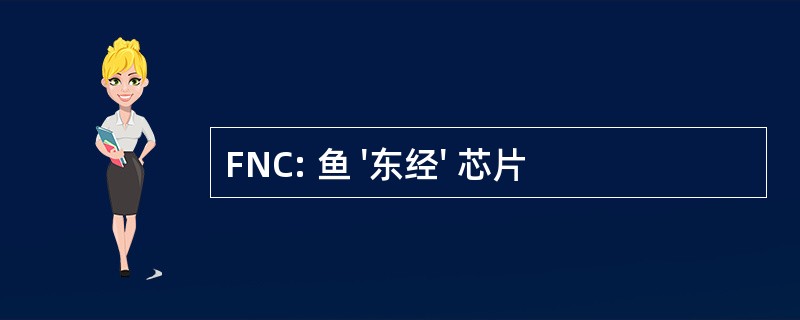 FNC: 鱼 &#039;东经&#039; 芯片