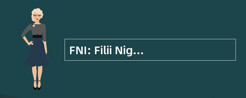 FNI: Filii Nigrantium Infernalium