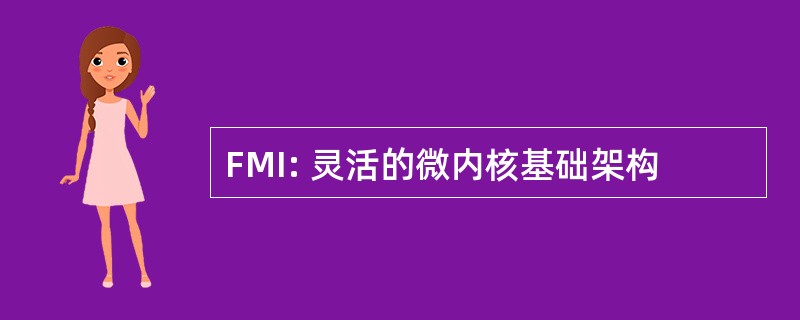 FMI: 灵活的微内核基础架构