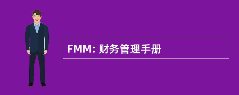 FMM: 财务管理手册