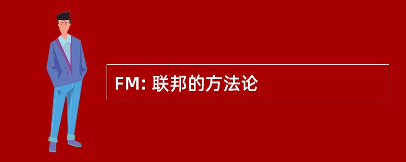 FM: 联邦的方法论