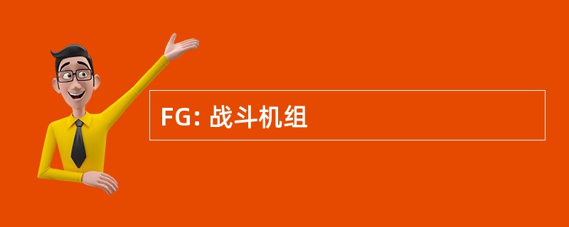 FG: 战斗机组