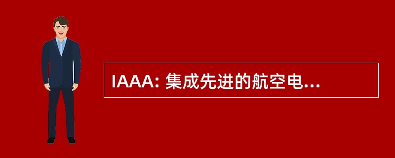 IAAA: 集成先进的航空电子设备/航空航天