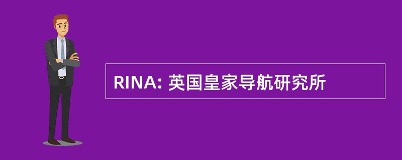 RINA: 英国皇家导航研究所