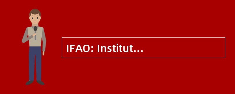 IFAO: Institut 德国应用化学 》 Osteopathie