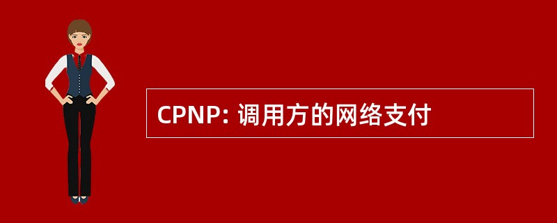 CPNP: 调用方的网络支付