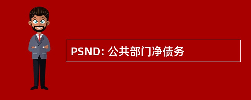 PSND: 公共部门净债务